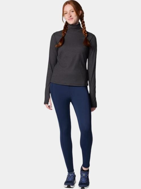 tricou cu maneci lungi, pentru sport pt. femei Columbia Boundless Days Knit Turtleneck Long Sleeve Shirt albastru 5