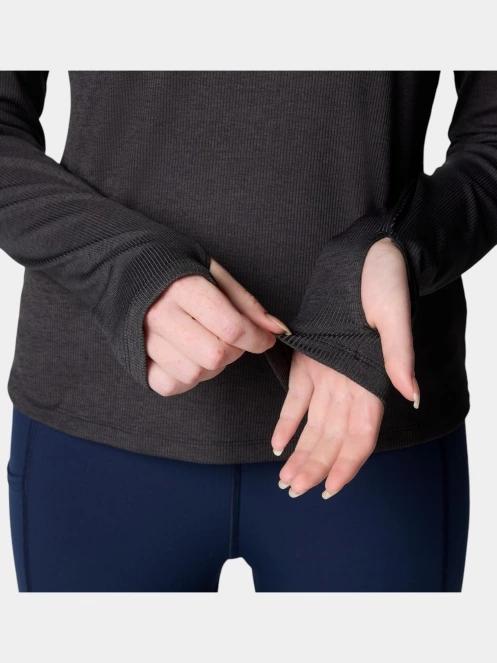 tricou cu maneci lungi, pentru sport pt. femei Columbia Boundless Days Knit Turtleneck Long Sleeve Shirt albastru 7