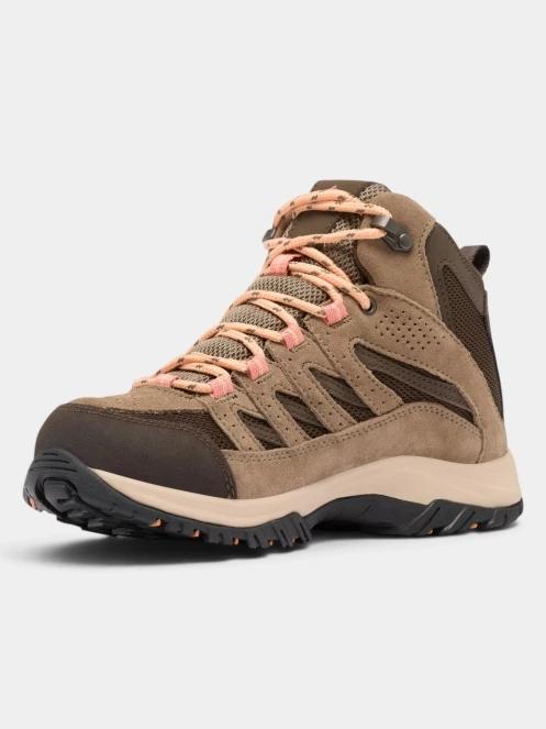 bocanci de drumetie impermeabili pt. femei Columbia Crestwood Mid Waterproof maro 5