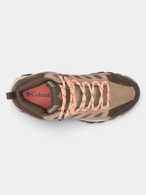 bocanci de drumetie impermeabili pt. femei Columbia Crestwood Mid Waterproof maro 9