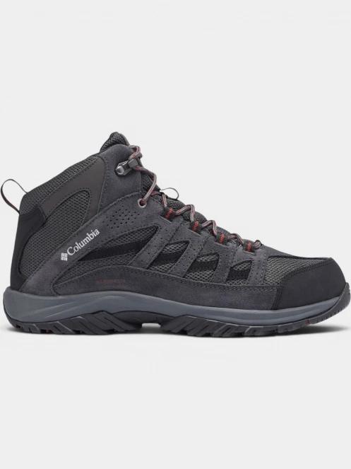 pantofi de drumetie impermeabili pt. barbati Columbia Crestwood Mid Waterproof maro 3