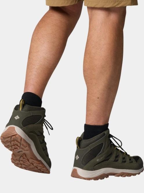 pantofi de drumetie impermeabili pt. barbati Columbia Crestwood Mid Waterproof oliv 11