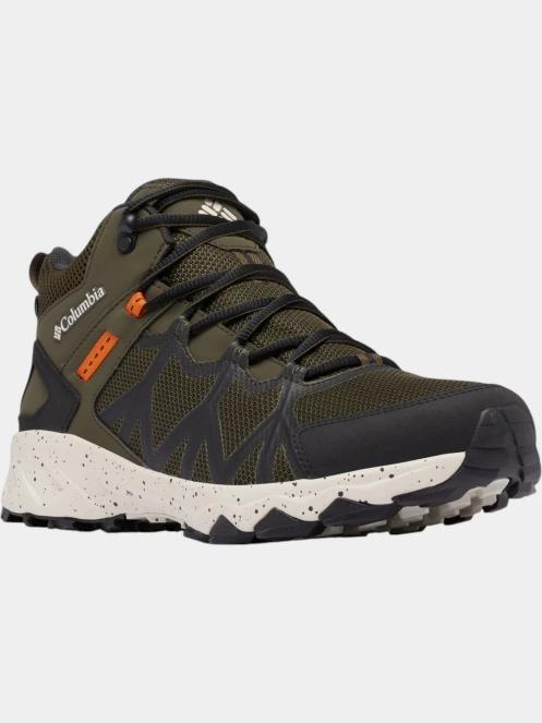 bocanci de drumetie pt. barbati Columbia Peakfreak II Mid Outdry oliv 2