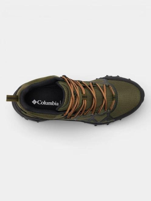 bocanci de drumetie impermeabili pt. barbati Columbia Peakfreak II Mid Outdry verde 9