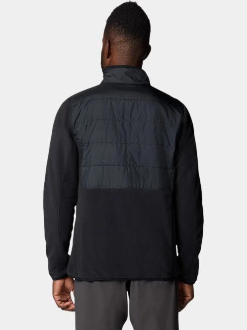 pulover polar pt. barbati Columbia Basin Butte Full Zip Fleece II negru 4