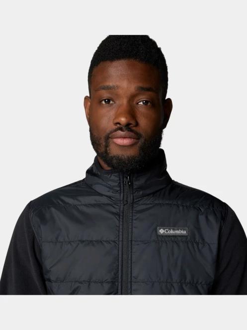 pulover polar pt. barbati Columbia Basin Butte Full Zip Fleece II negru 7