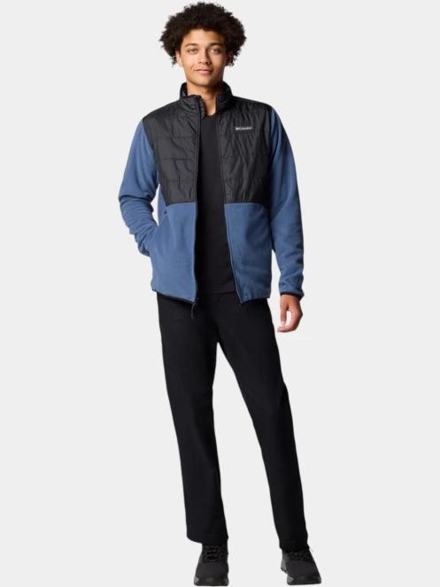 pulover polar pt. barbati Columbia Basin Butte Full Zip Fleece II albastru 6