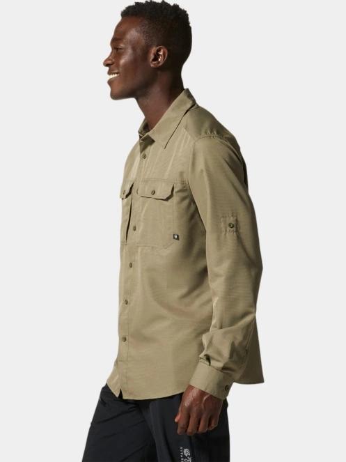 camasa de drumetie pt. barbati Mountain Hardwear Canyon Long Sleeve Shirt verde 3