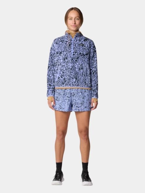 pulover polar pt. femei Mountain Hardwear Microchill Pullover albastru 5