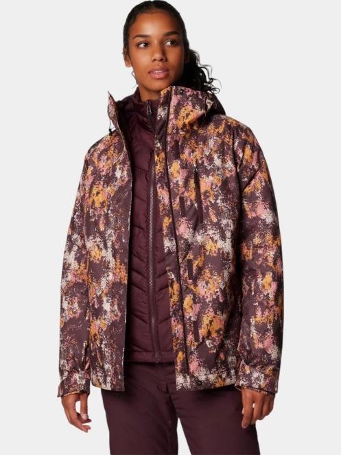 geaca de schi pt. femei Columbia Whirlibird V Printed Interchange Jacket rosu 2