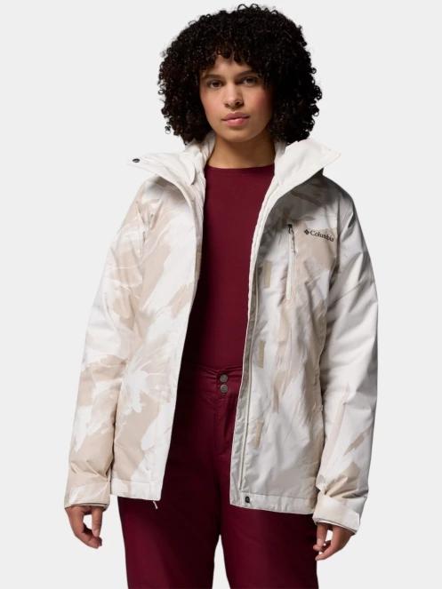 geaca de schi pt. femei Columbia Whirlibird V Printed Interchange Jacket nisip 6