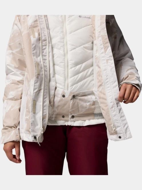 geaca de schi pt. femei Columbia Whirlibird V Printed Interchange Jacket nisip 9