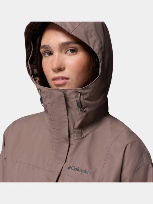 haine de ploaie pt. femei Columbia Hikebound II Long Jacket maro 9