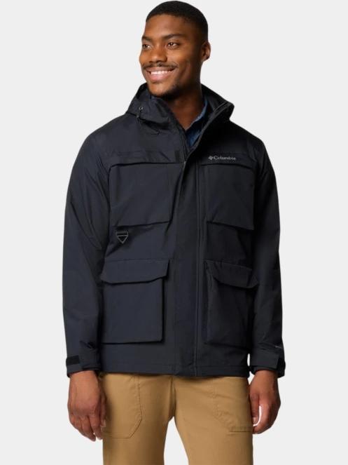 haine de ploaie pt. barbati Columbia Landroamer II Jacket negru 2