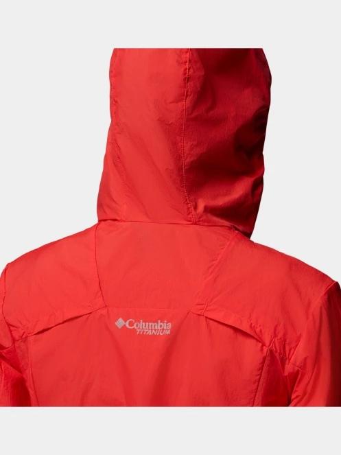 geaca de vant pt. femei Columbia Loop Trail III Windbreaker rosu 8