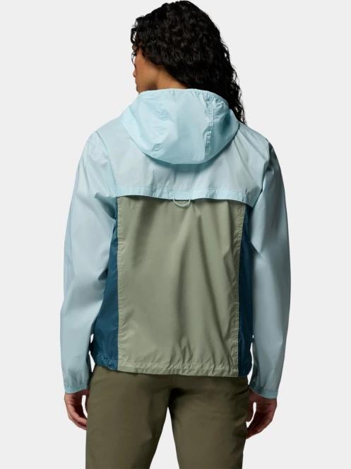 geaca de vant pt. femei Columbia Crested Canyon Windbreaker albastru deschis 4