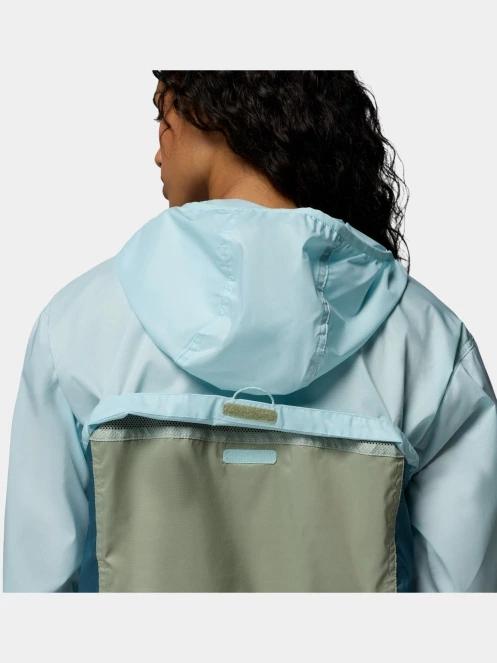 geaca de vant pt. femei Columbia Crested Canyon Windbreaker albastru deschis 9