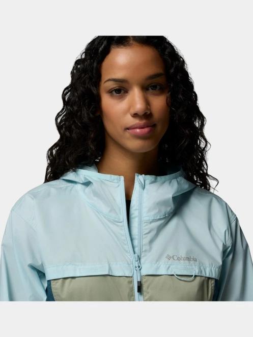 geaca de vant pt. femei Columbia Crested Canyon Windbreaker albastru deschis 10