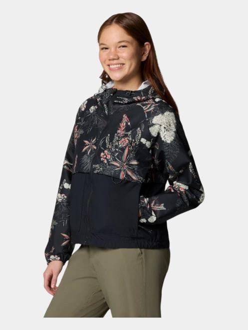 geaca de vant pt. femei Columbia Spire Valley Printed Windbreaker negru 3