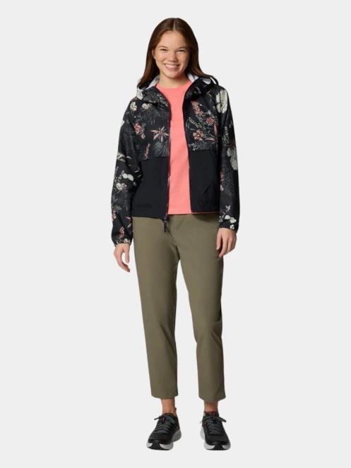 geaca de vant pt. femei Columbia Spire Valley Printed Windbreaker negru 5