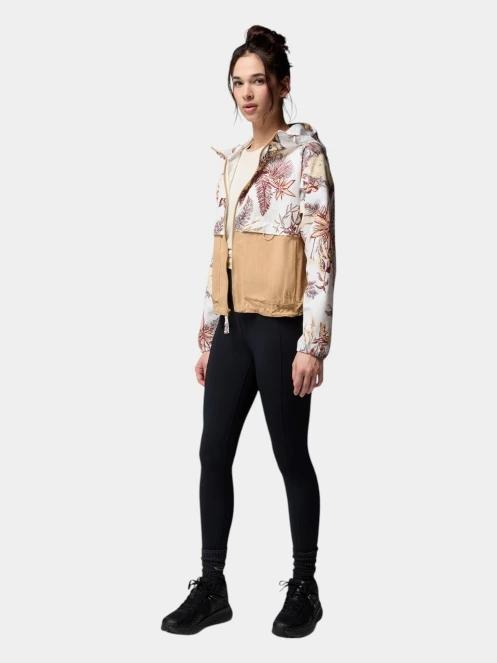 geaca de vant pt. femei Columbia Spire Valley Printed Windbreaker nisip 5