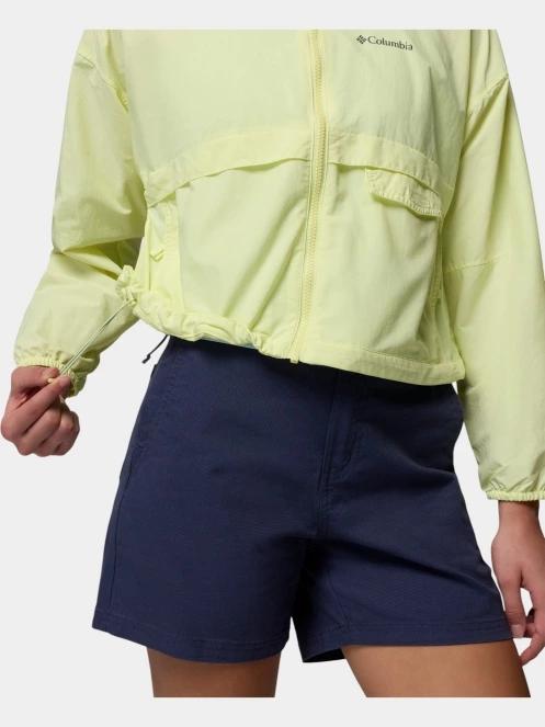 geaca de vant pt. femei Columbia Spire Valley Cropped Windbreaker galben 6