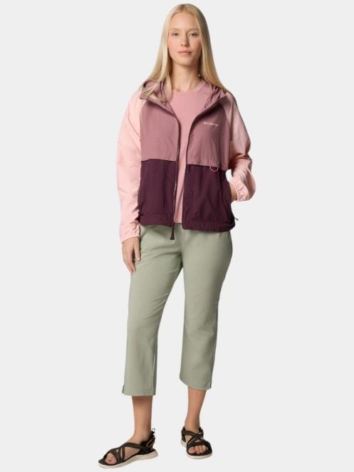geaca de vant pt. femei Columbia Spire Valley Windbreaker roz 5