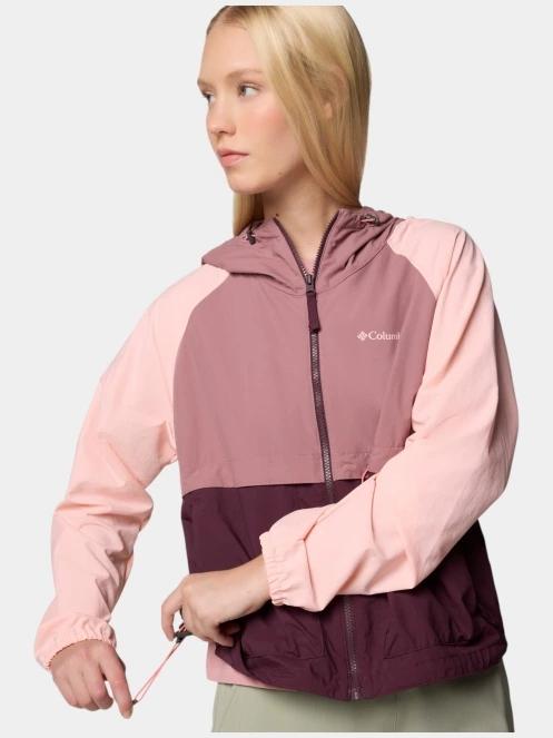 geaca de vant pt. femei Columbia Spire Valley Windbreaker roz 7