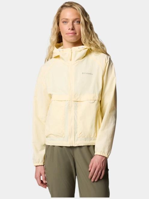 geaca de vant pt. femei Columbia Spire Valley Windbreaker galben 2
