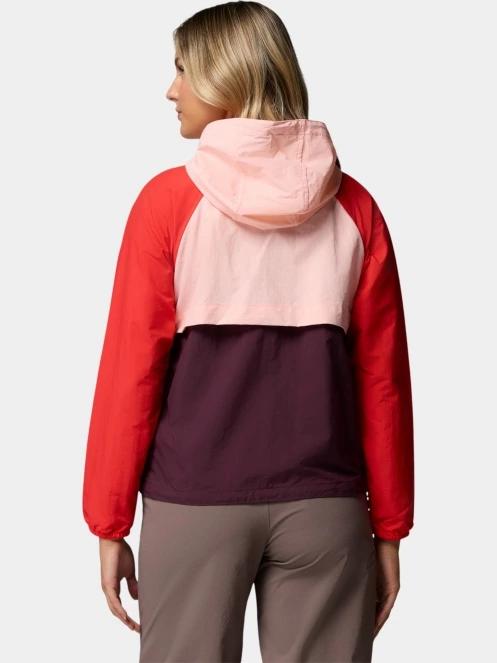 geaca de vant pt. femei Columbia Spire Valley Windbreaker roz 4