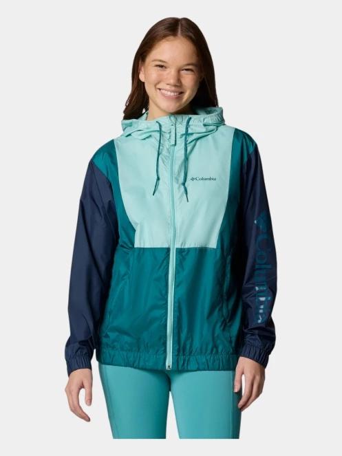 geaca de vant pt. femei Columbia Lily Basin II Jacket verde 2