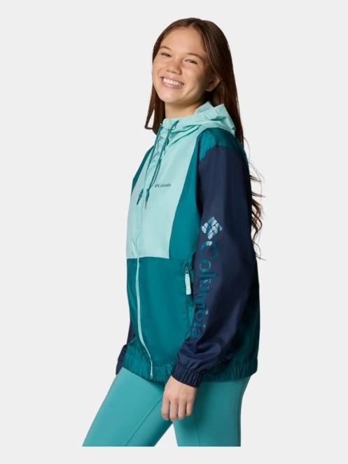 geaca de vant pt. femei Columbia Lily Basin II Jacket verde 3