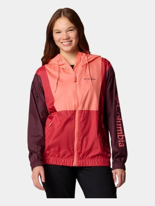 geaca de vant pt. femei Columbia Lily Basin II Jacket rosu 2