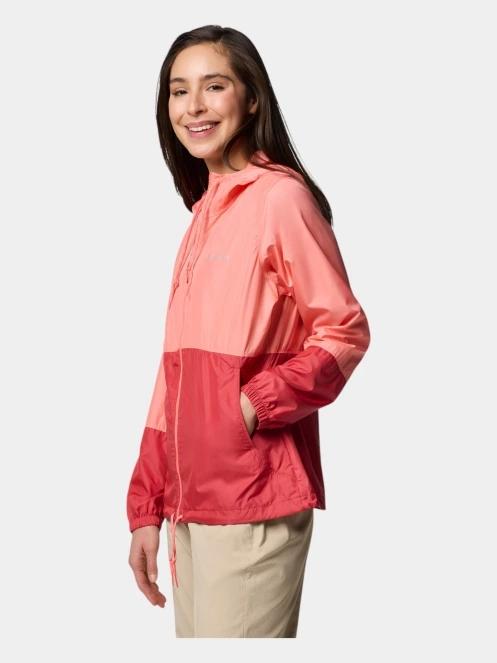 geaca de vant pt. femei Columbia Flash Forward II Windbreaker rosu 3