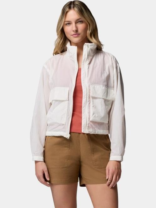 geaca de vant pt. femei Columbia Paracutie Cropped Cargo Windbreaker alb 6