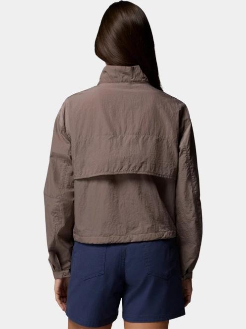 geaca de vant pt. femei Columbia Paracutie Cropped Cargo Windbreaker maro 4