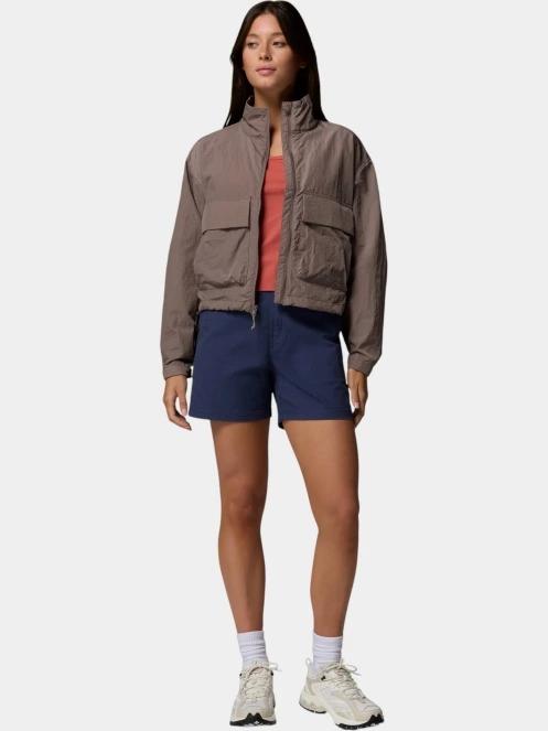 geaca de vant pt. femei Columbia Paracutie Cropped Cargo Windbreaker maro 5