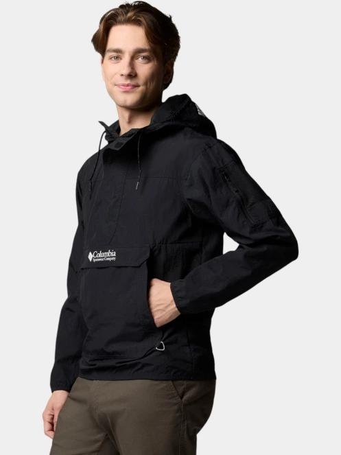 jacheta de primavara pt. barbati Columbia Challenger Windbreaker Anorak negru 3