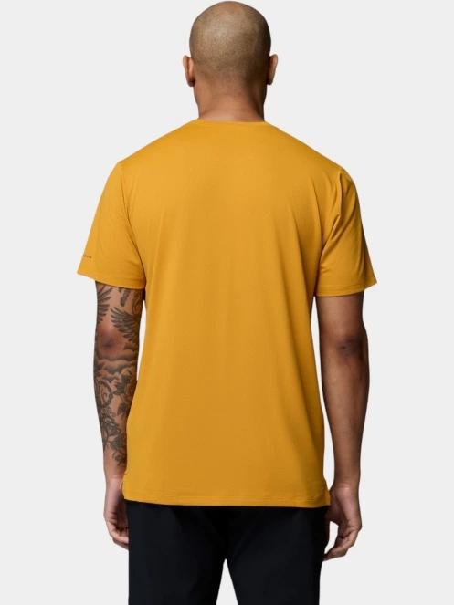tricou pentru sport, cu maneci scurte pt. barbati Columbia Tech Trail Utility Short Sleeve Crew portocaliu 4