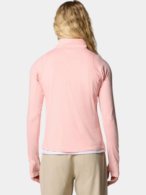 tricou cu maneci lungi, pentru sport pt. femei Columbia Weekend Ascent Half Zip roz 4