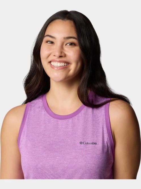 tricou de sport fara maneci pt. femei Columbia BlueVista Hill Tank violet 5
