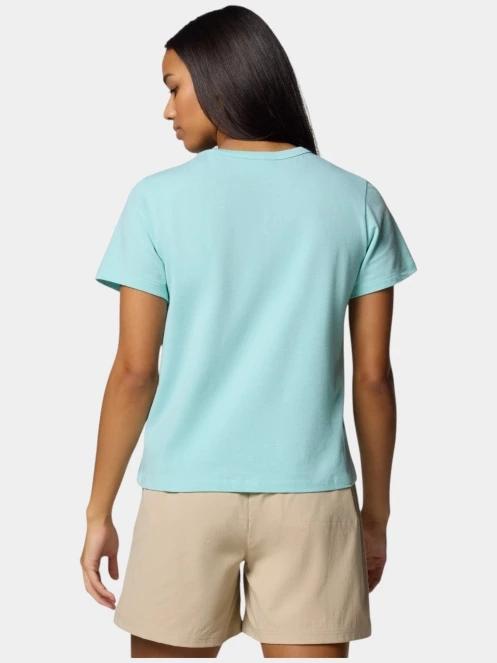 tricou pentru sport, cu maneci scurte pt. femei Columbia Sun Trek Short Sleeve II verde 4