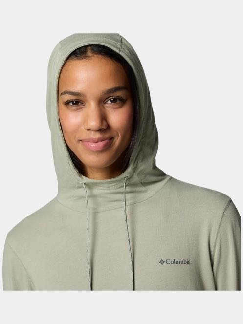 pulover cu gluga pt. femei Columbia Sun Trek Hoodie II verde 6