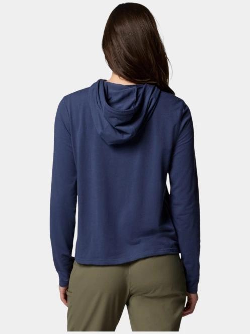 pulover cu gluga pt. femei Columbia Sun Trek Hoodie II albastru 4