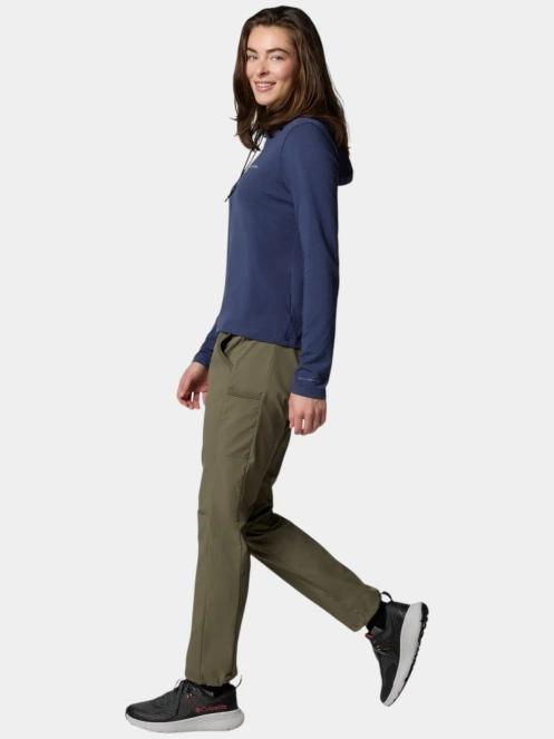 pulover cu gluga pt. femei Columbia Sun Trek Hoodie II albastru 5