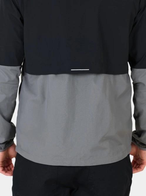 jacheta pentru alergare pt. barbati Columbia Columbia Tech Nylon Hoodie gri 9