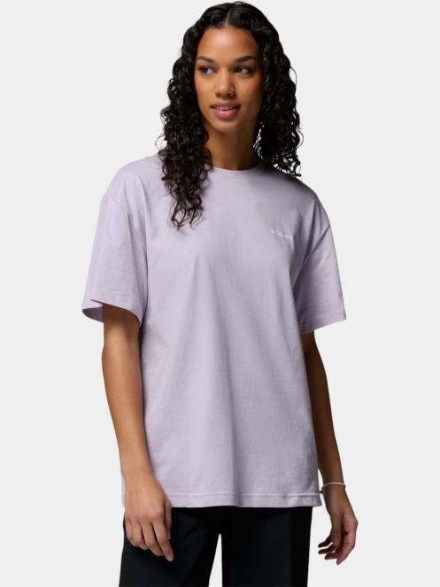 tricou cu maneci scurte pt. femei Columbia Rolling Bend Graphic Oversized Tee violet 2