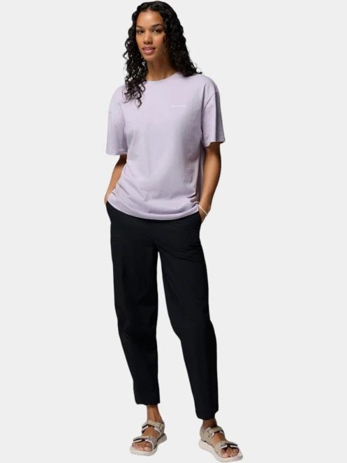 tricou cu maneci scurte pt. femei Columbia Rolling Bend Graphic Oversized Tee violet 5