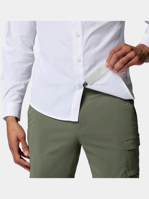 camasa cu maneci lungi pt. barbati Columbia Wild Cast Long Sleeve Shirt alb 8