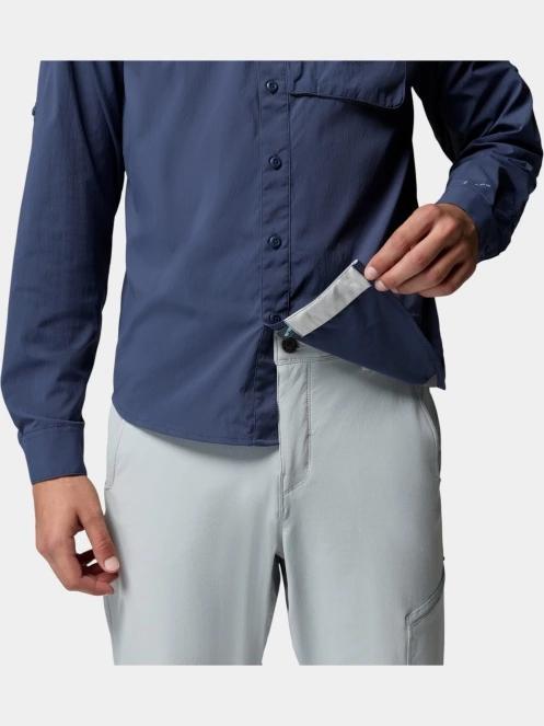 camasa cu maneci lungi pt. barbati Columbia Wild Cast Long Sleeve Shirt albastru inchis 8